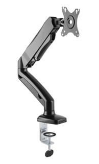 UVI Stalak za monitor Desk Single Gas Mount, za jedan monitor, stolni, 17" do 32", crni